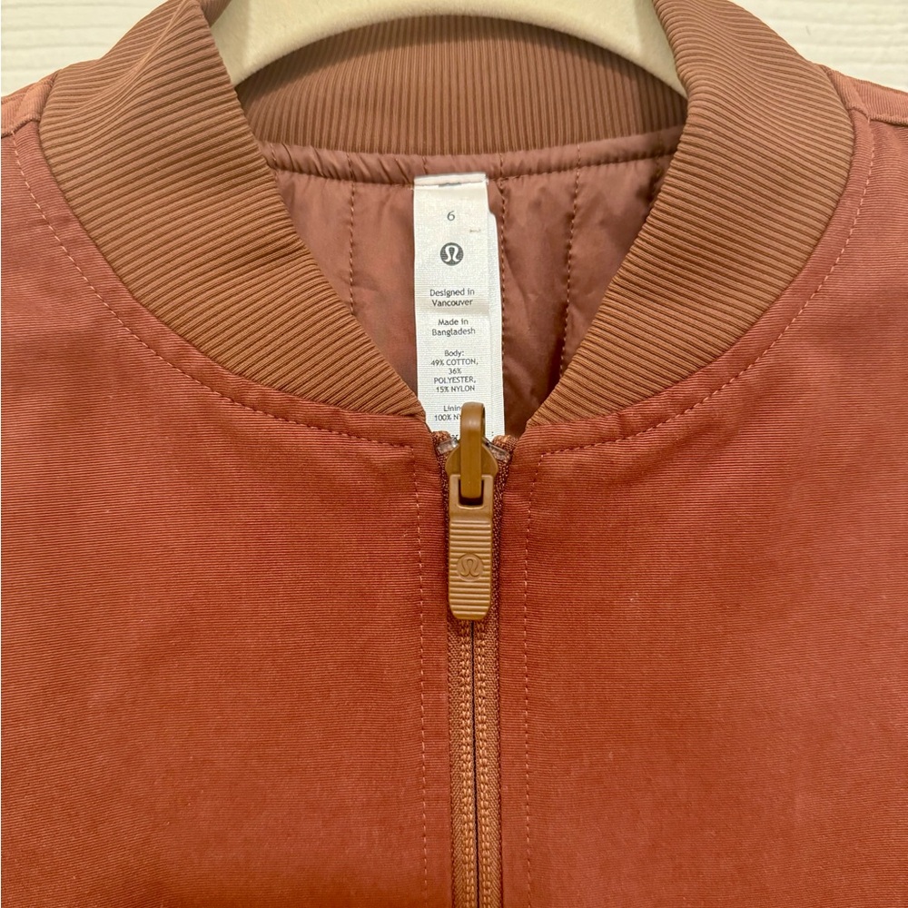 Lululemon Non-Stop Bomber Jacket